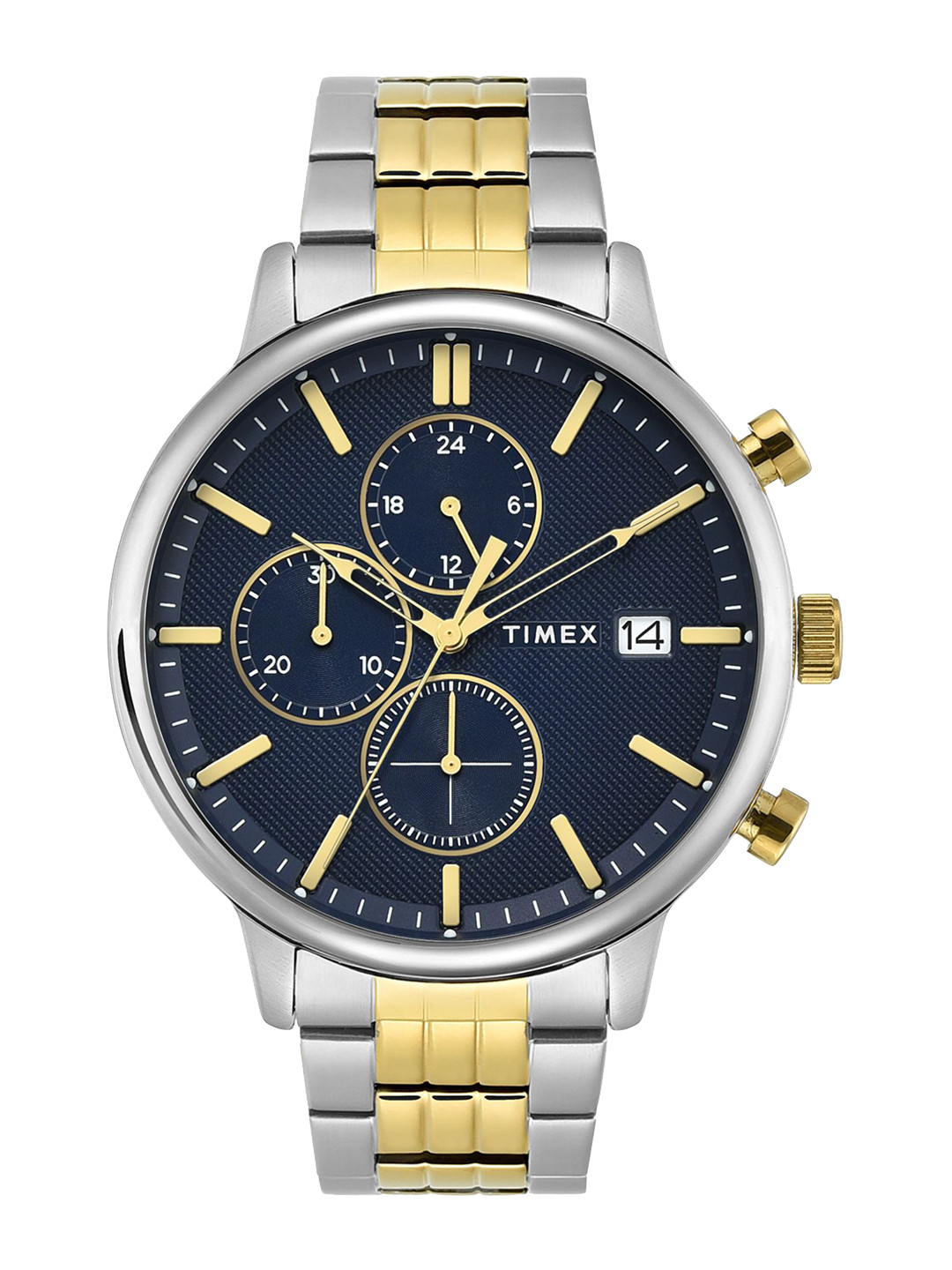 Timex Chicago Men Dial & Bracelet Style Straps Analogue Watch TWEG26901