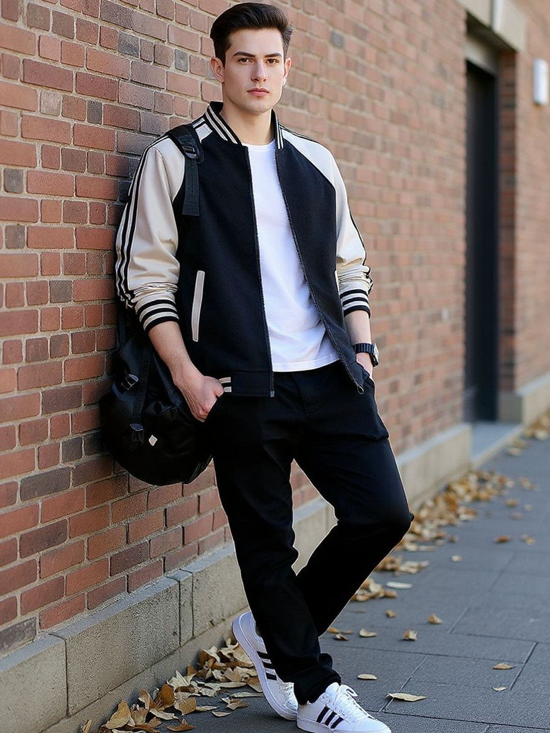 Colourblocked Tailored Jacket