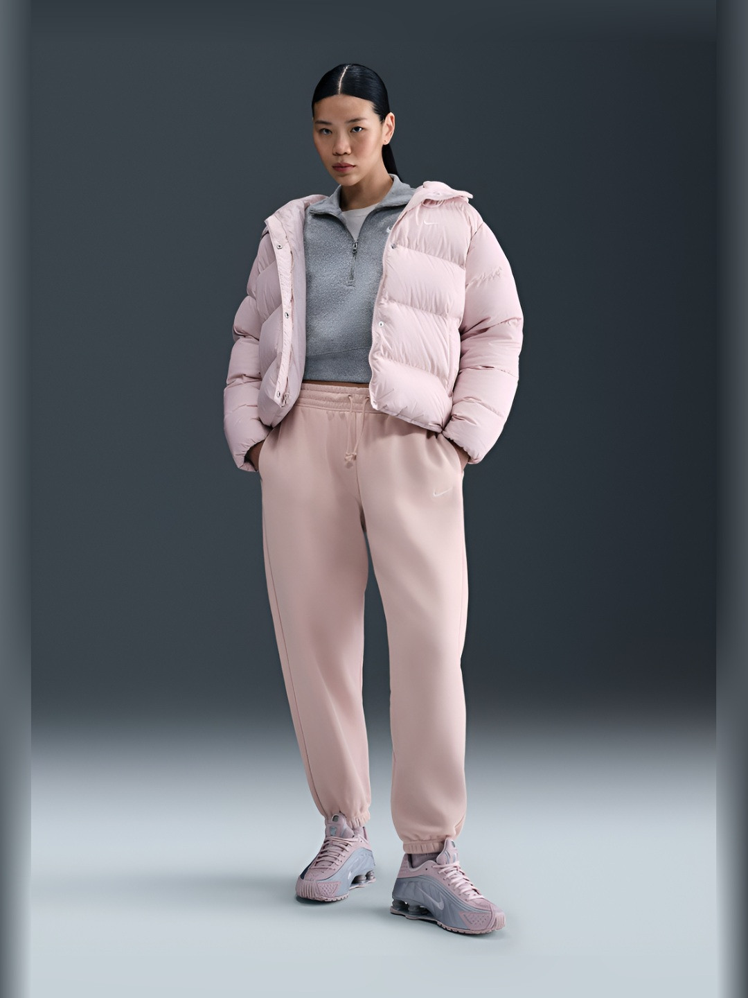 Nike Sportswear Phoenix Fleece Women's High-Waisted Oversized Tracksuit Bottoms