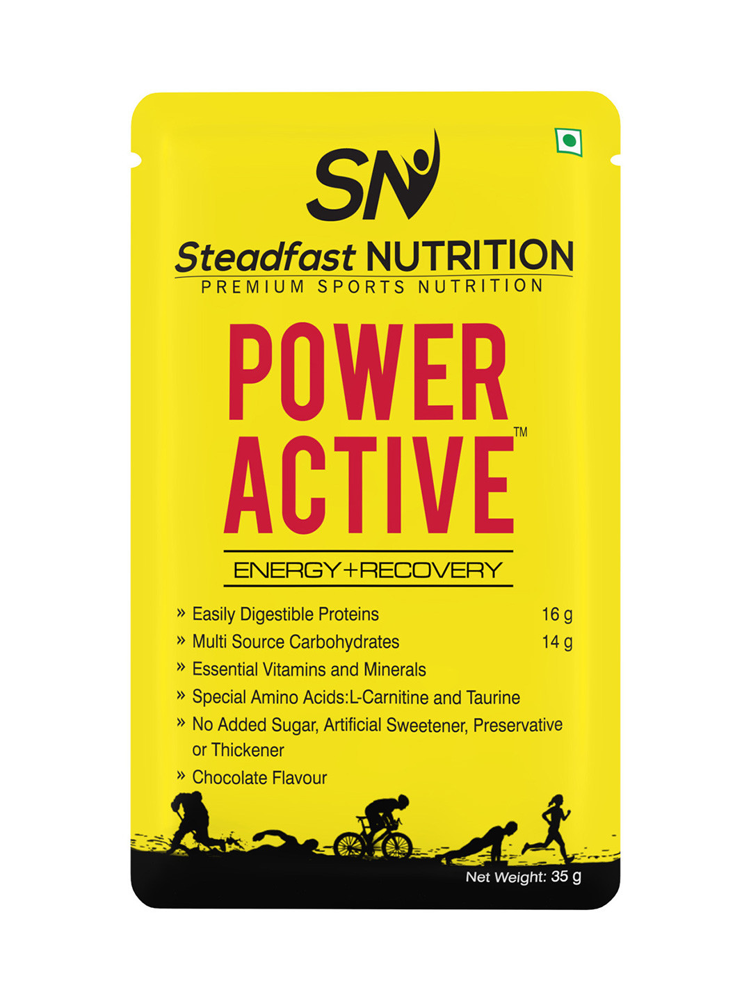 Power Active Energy Recovery Nutritional Deficiencies Chocolate 30 Sachets 1050g