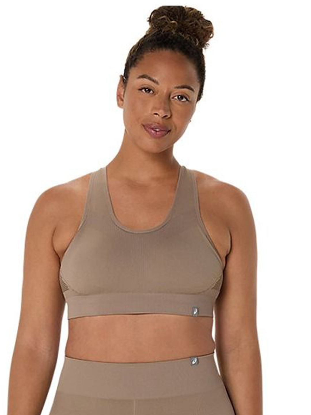 ASICS Nagino Flex Women Solid Lightly Padded Non-Wired Seamless Workout Bra