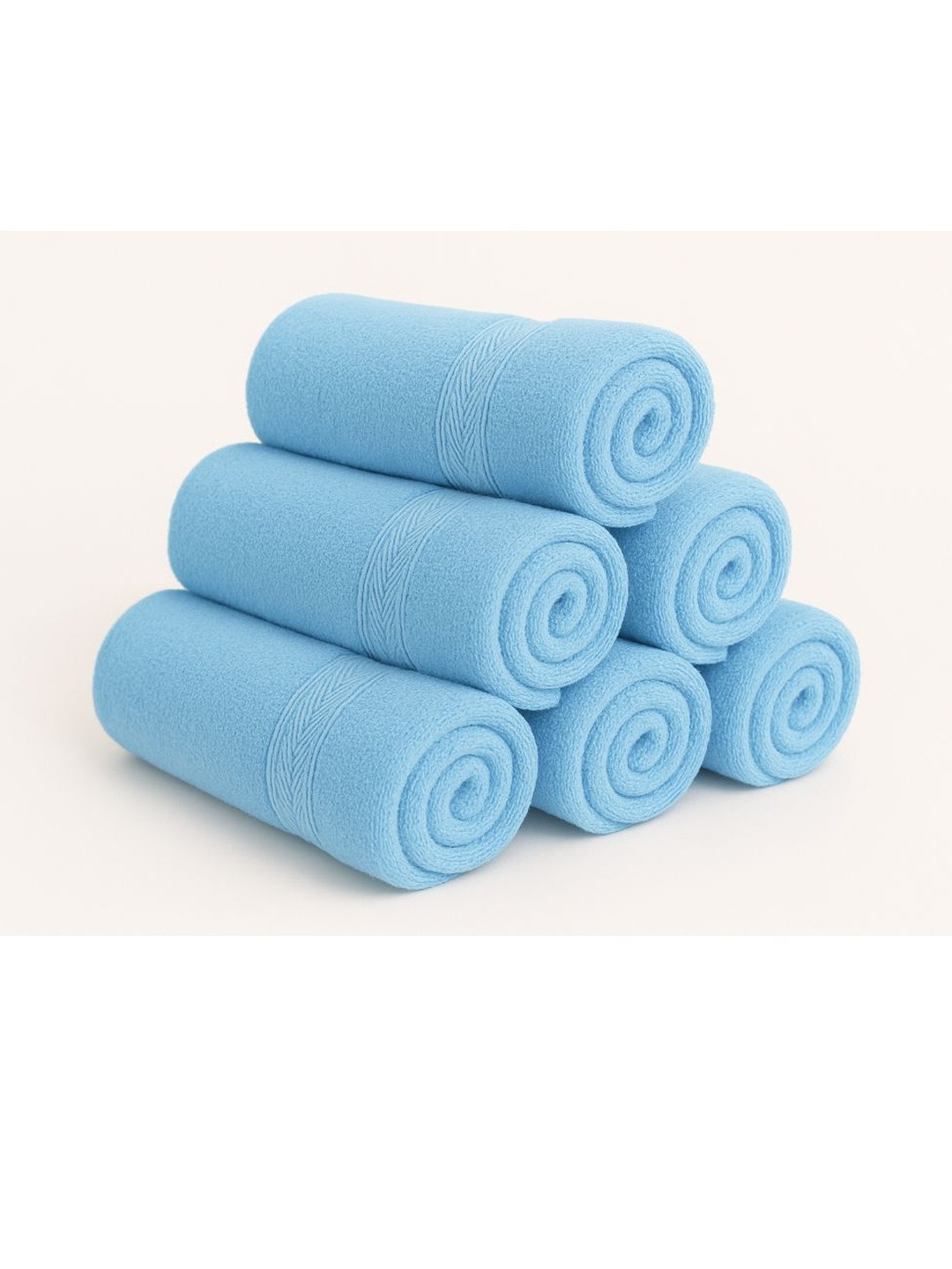 Dollar Pack of 6 100% Cotton Soft High Absorben & Comfortable Hand Towel