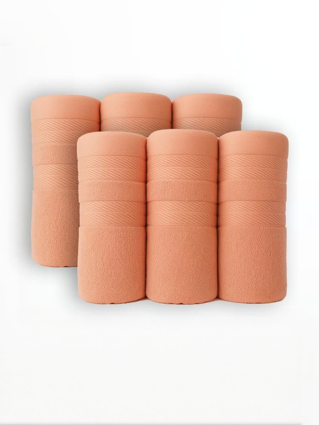 Dollar Pack of 6 Cotton High Absorben & Comfortable Hand Towel