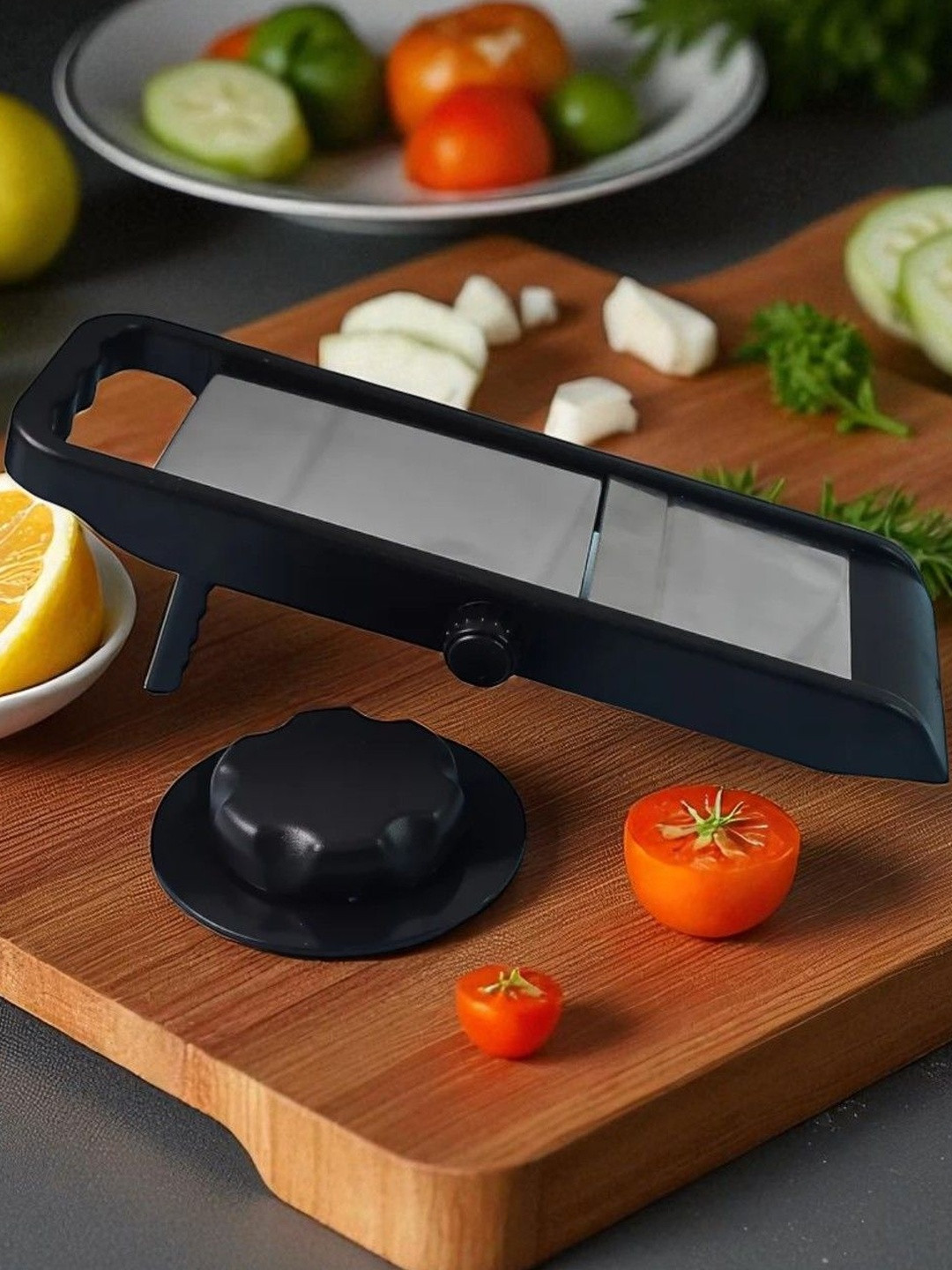 DeoDap Adjustable Metal Vegetable Slicer