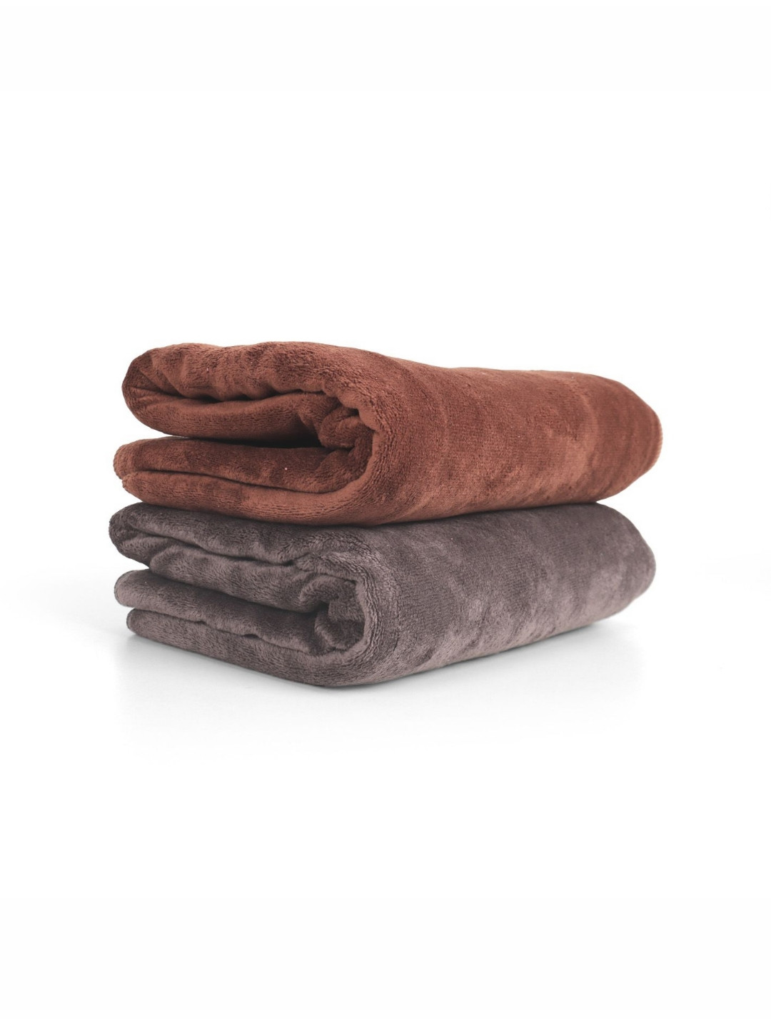 U & U Unique Utilities Grey 2 Pieces 400 GSM Bath Towels