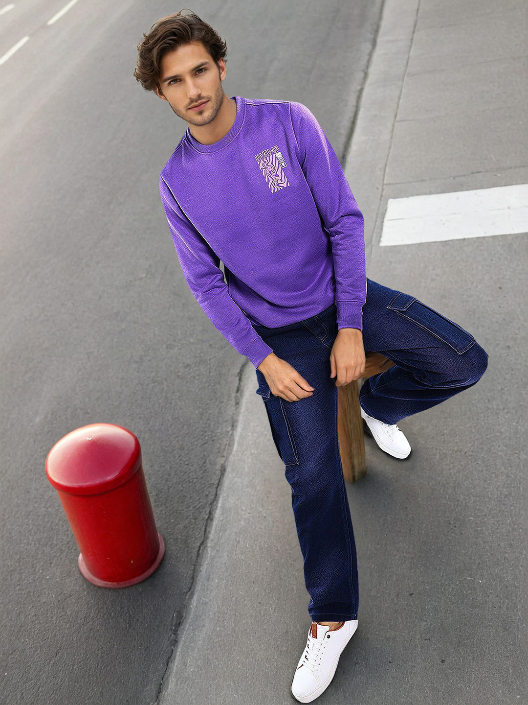 The Indian Garage Co Graphic Printed Sweatshirt