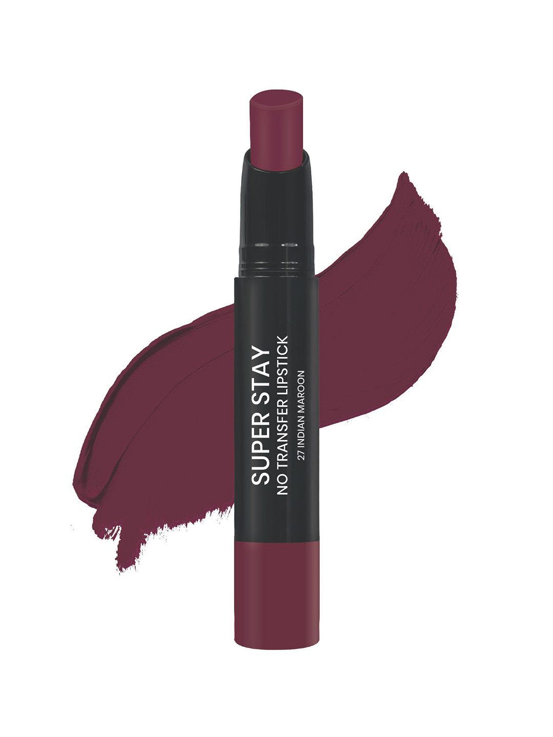 Maliao Stay Crush Crayon Lipstick- Indian Maroon 27