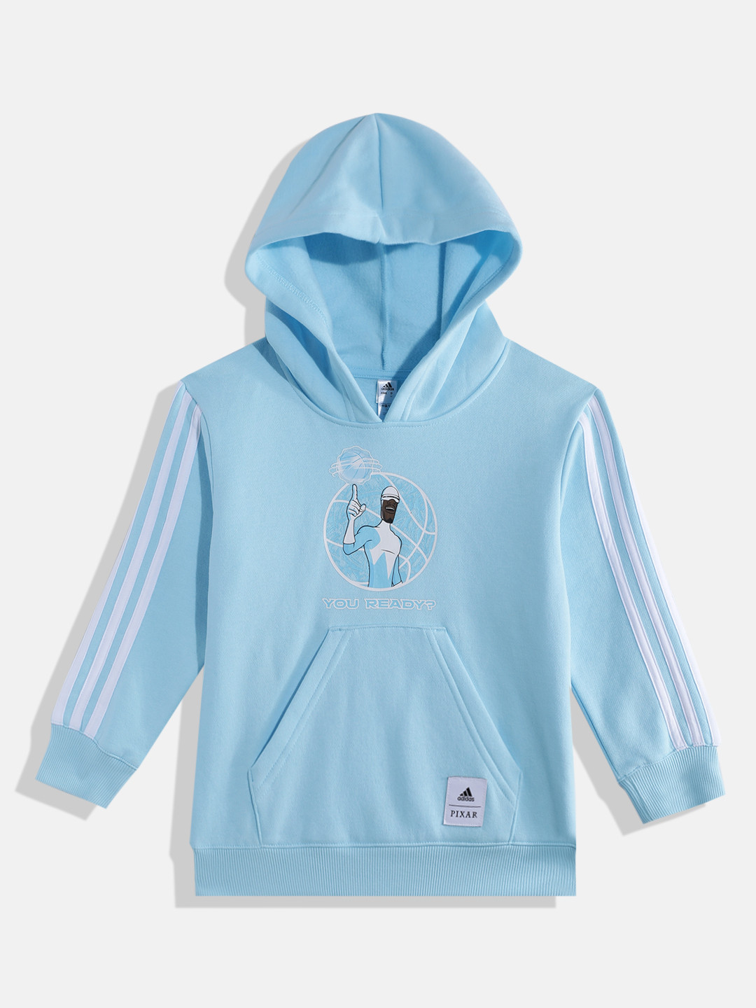 ADIDAS Kids Printed Hooded Sweatshirt