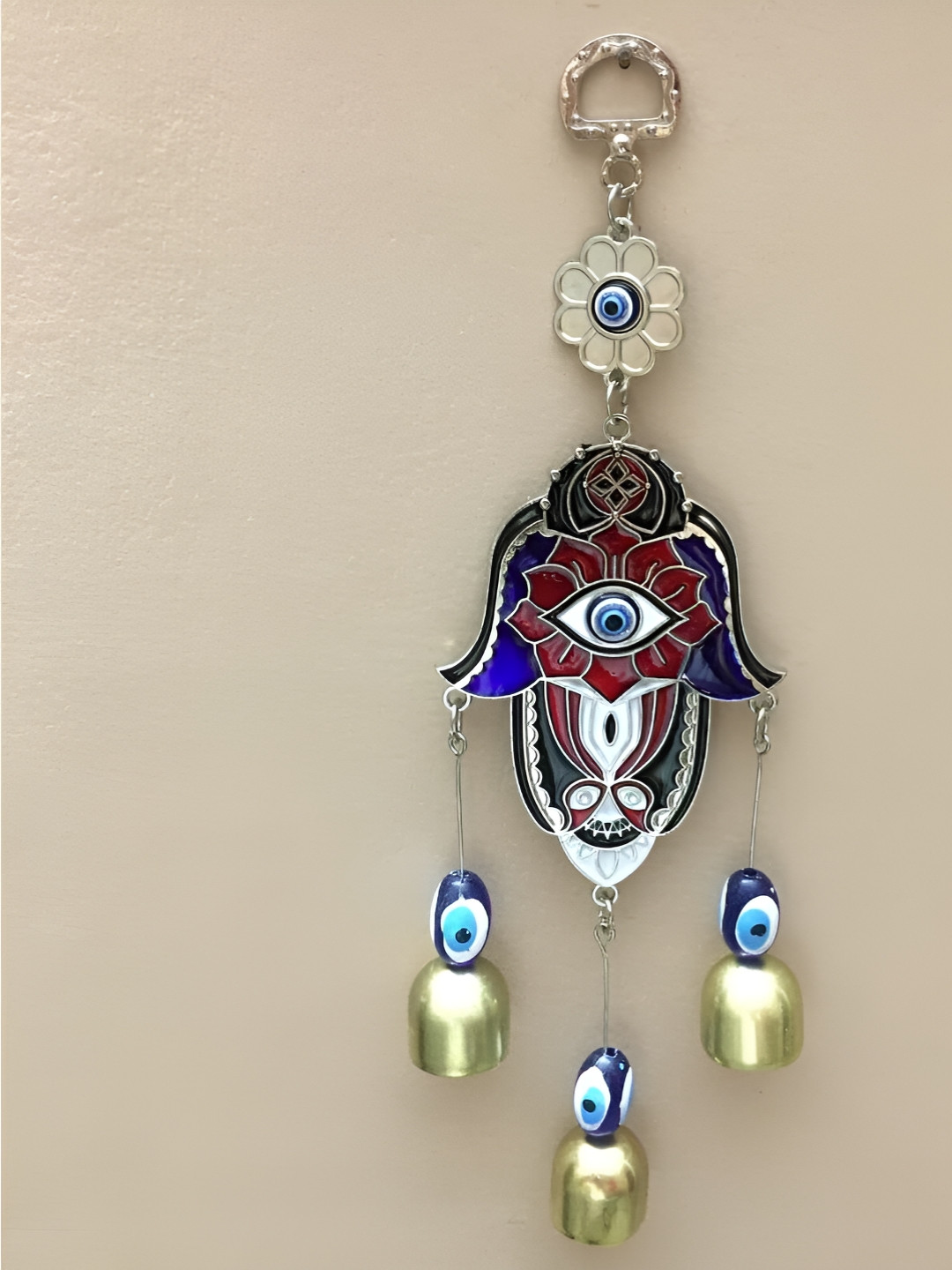 VASTU ART  Blue &  Red Religious Spiritual Wall Decor