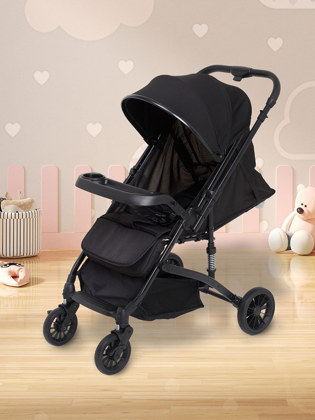 Juniors by Babyshop Kids 5 point harness Adelaide Reversible Stroller