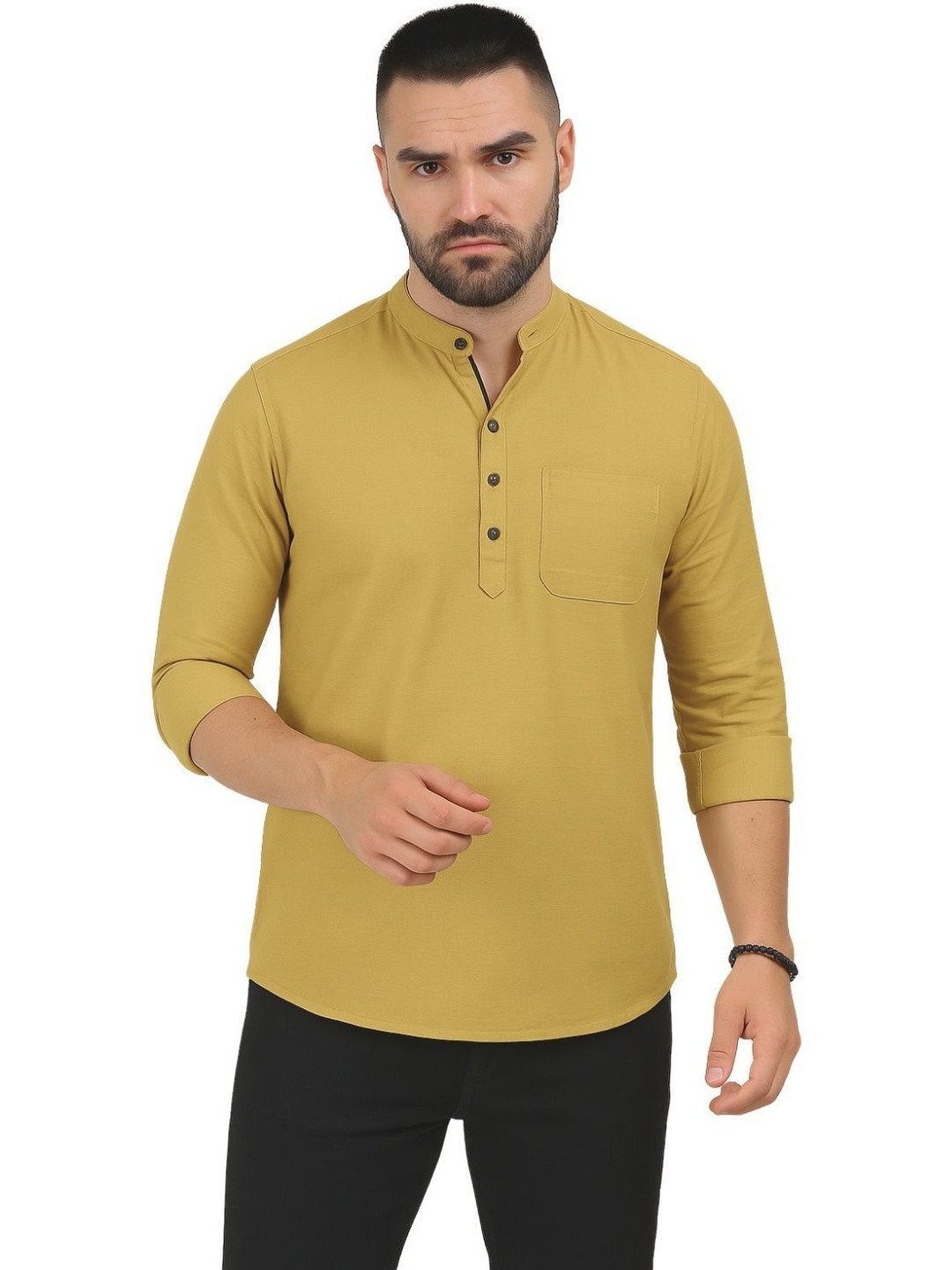 Rocket Science Men  Straight Kurtas