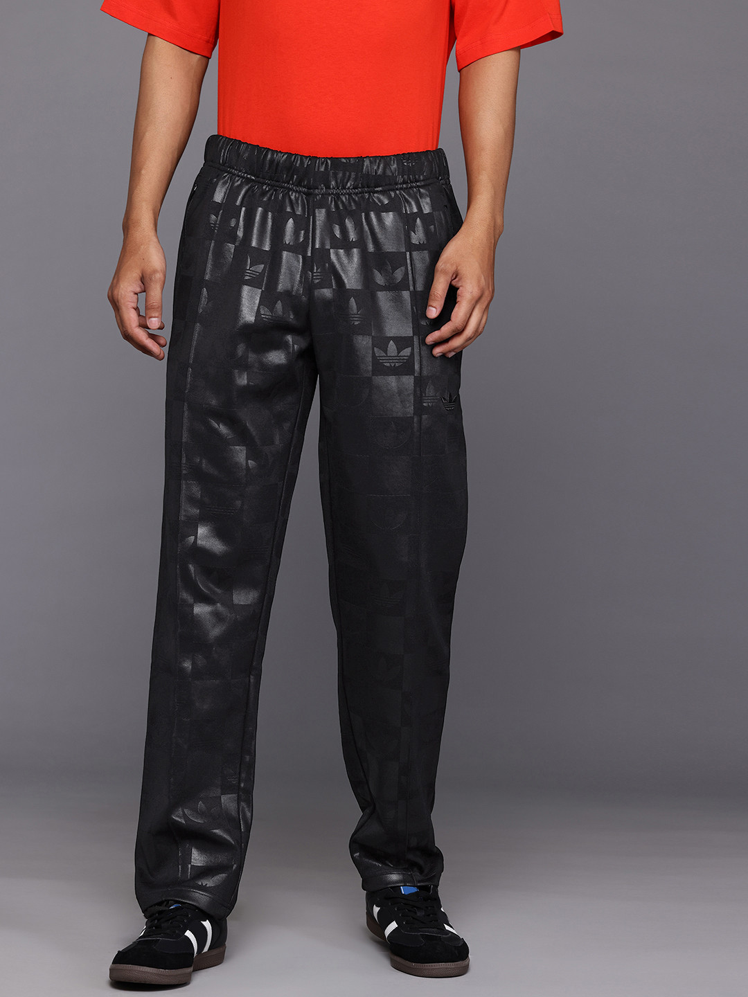 ADIDAS Brand Logo Print Track Pants