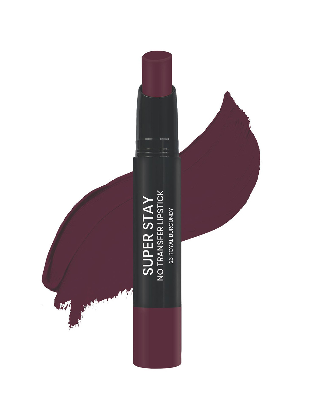 Maliao Stay Crush Crayon Lipstick- 3.8 g- Royal Burgundy 23