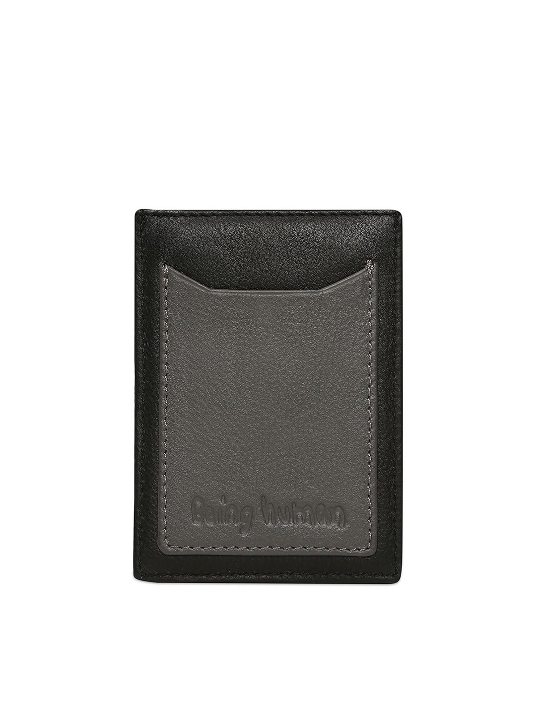 Being Human Men Leather Card Holder