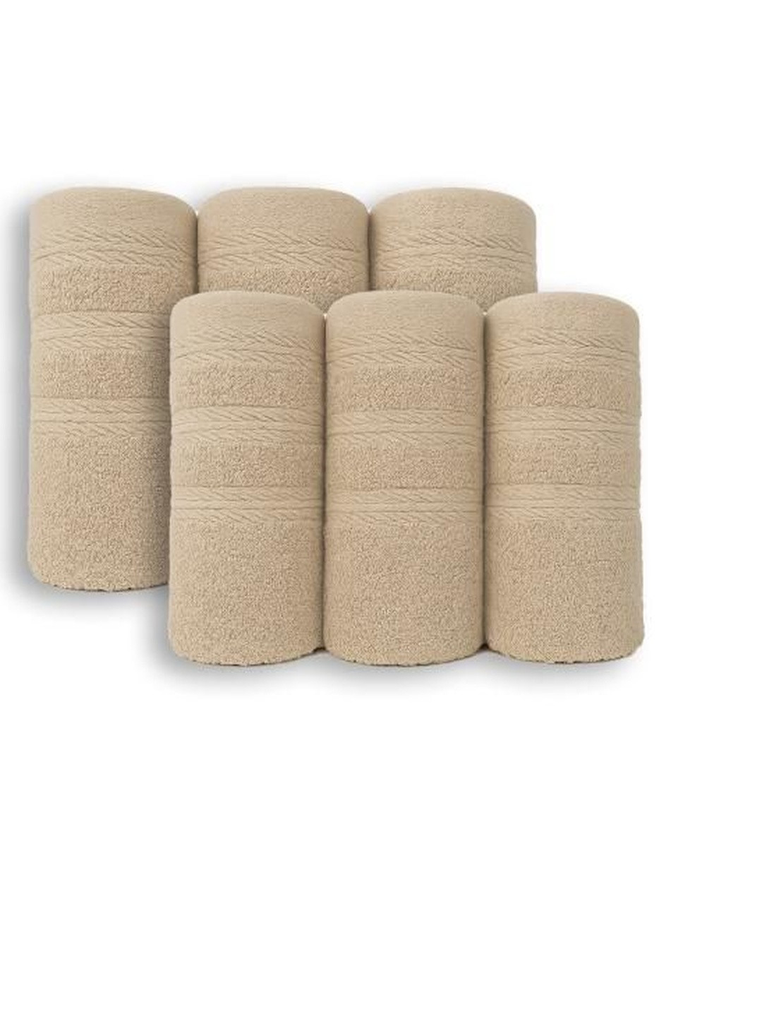 Dollar Pack of 6 Cotton High Absorbent & Comfortable Hand Towel