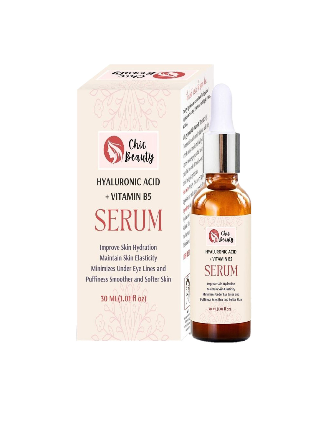 CHIC BEAUTY Hyaluronic Acid + Vitamin B5 Serum- 30 ml
