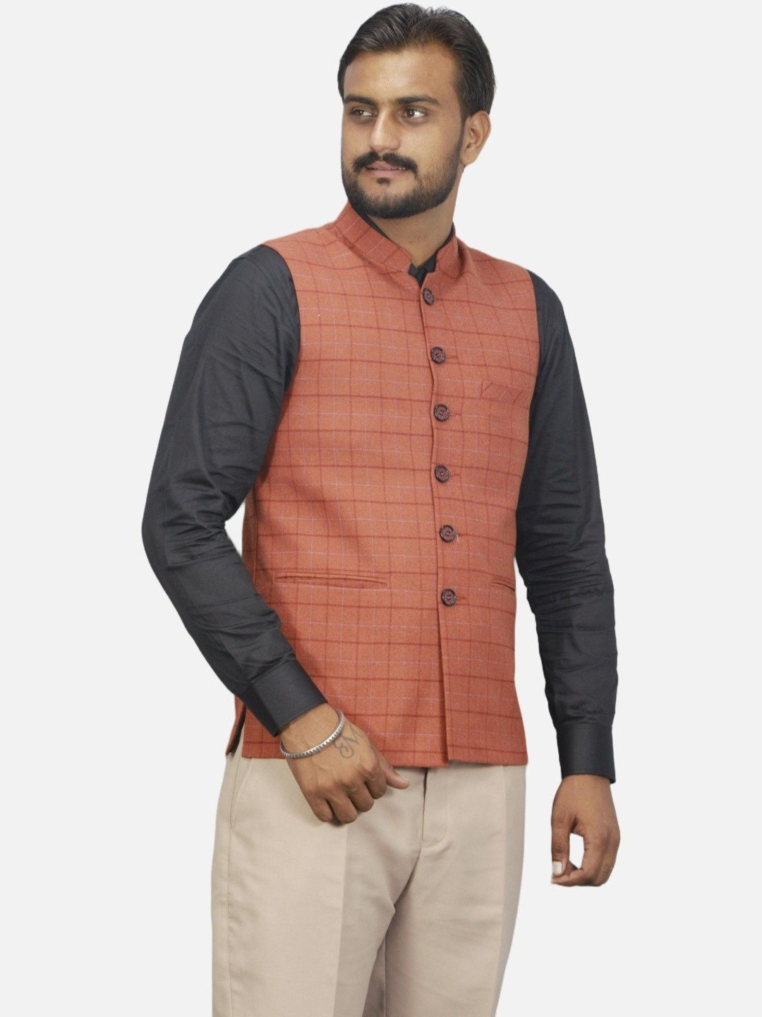 GARGIAN Master Cut Men Copper Wool Jackets