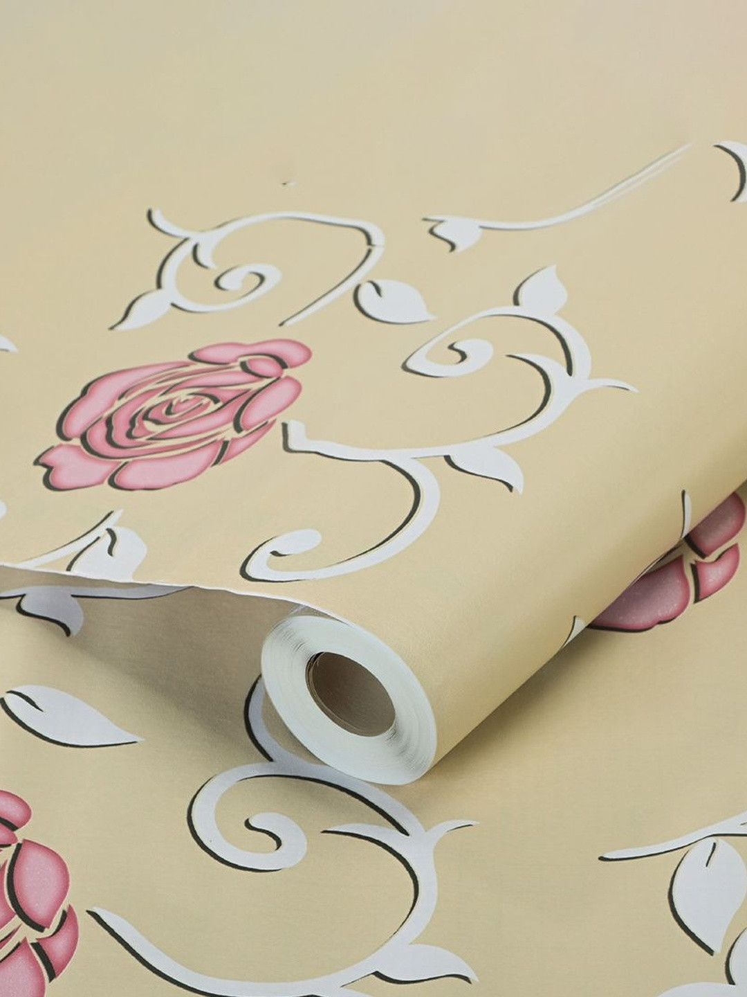 Myntra Elegant Homes Flower Self-Adhesive Wallpaper