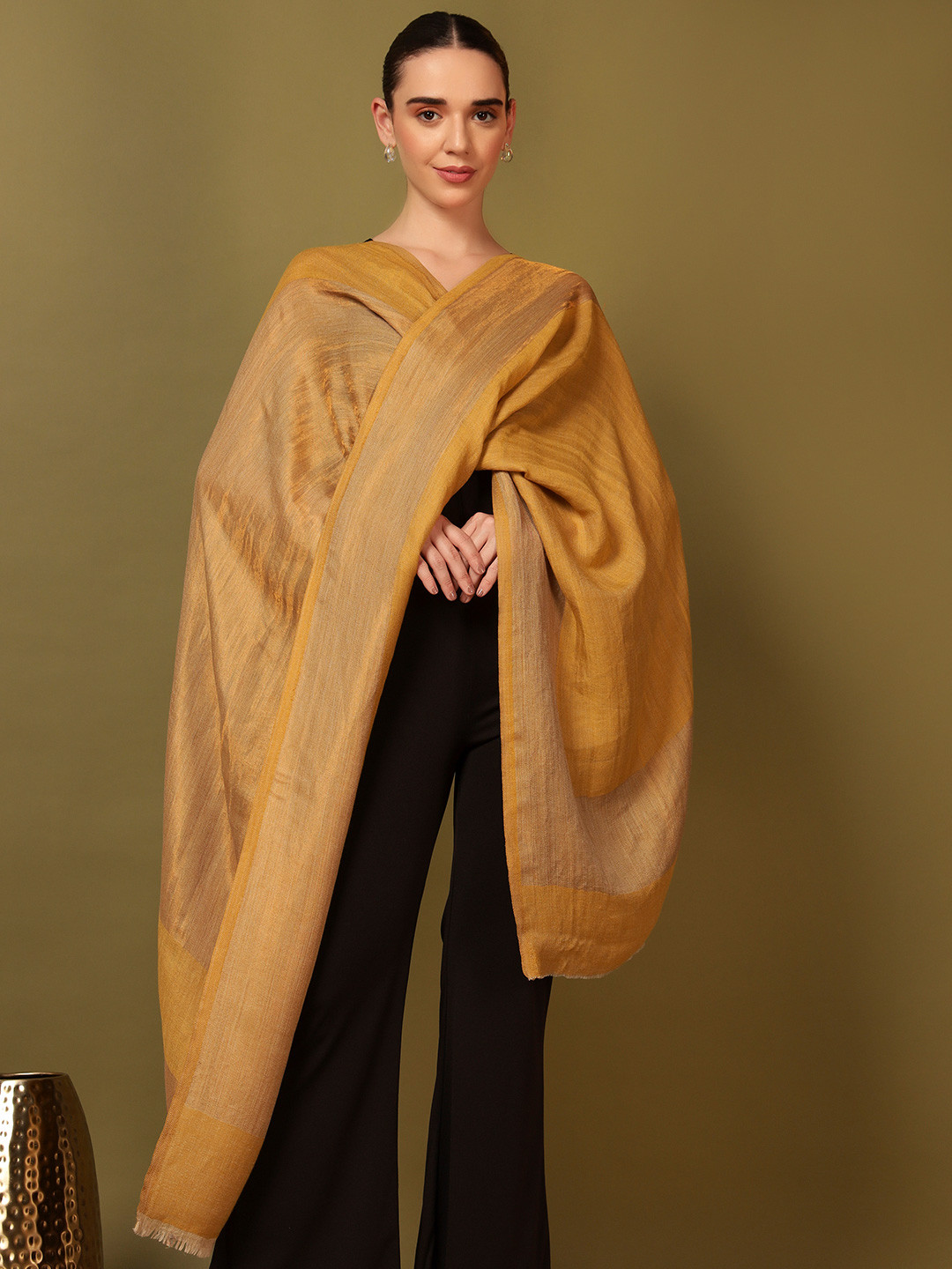 Pashmoda Woollen Reversible Shawl
