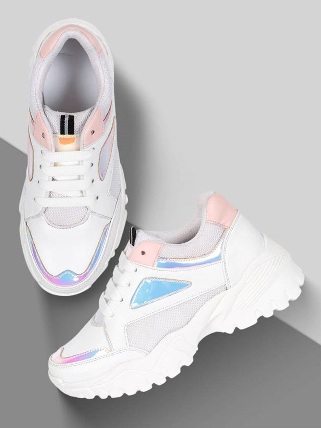 Deals4you Girls Lace-Ups Sneakers