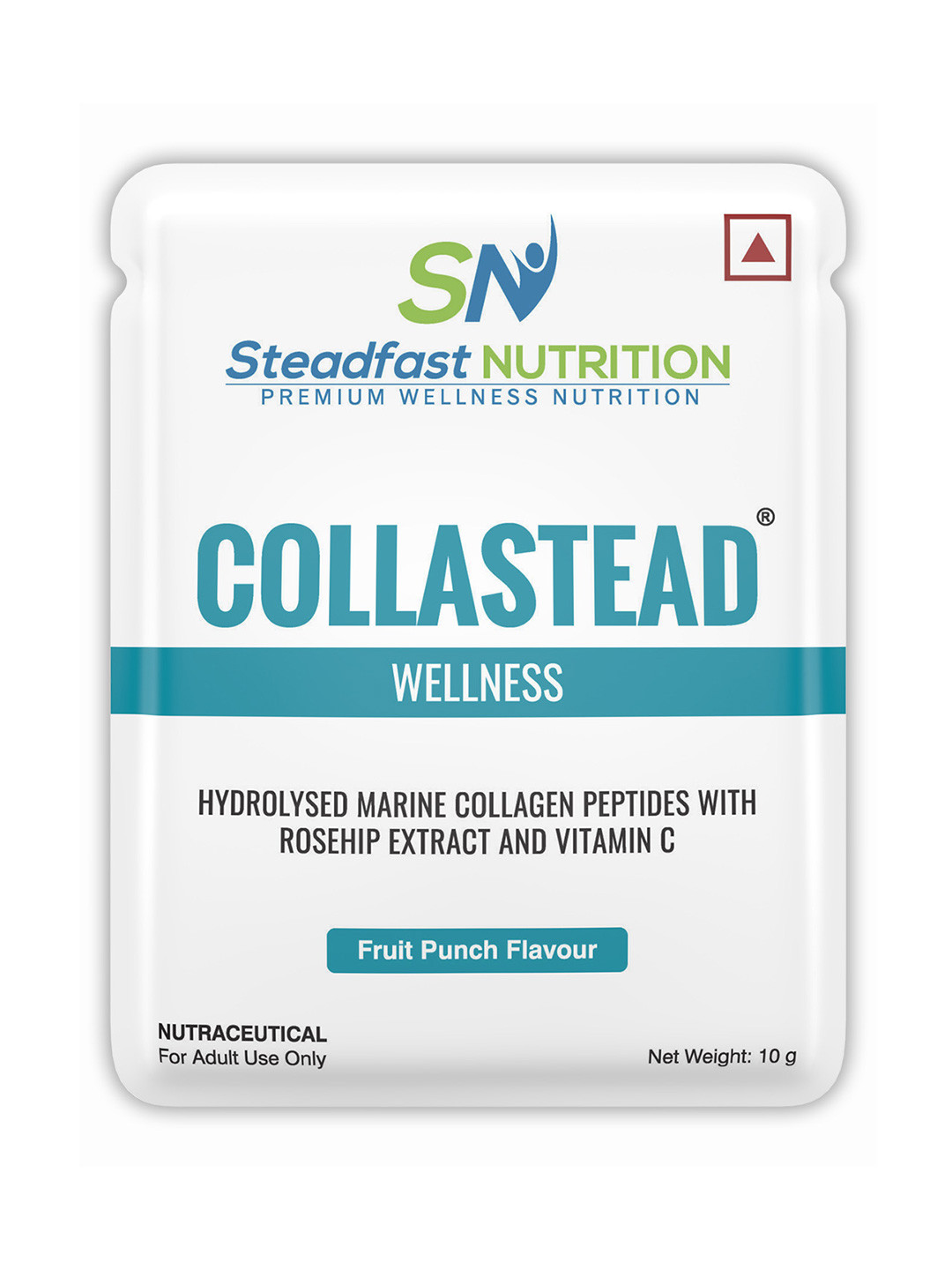 Steadfast Nutrition CollaStead Marine Collagen Fruit Punch Flavour 30 Sachets 300g