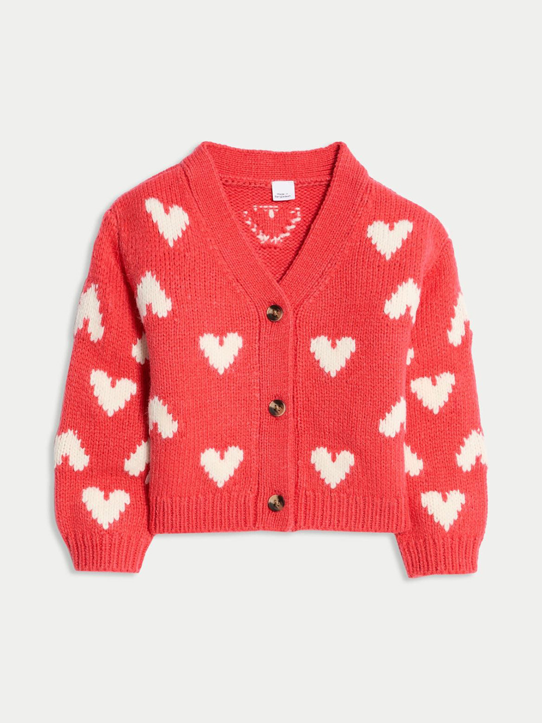Marks & Spencer Heart Print Cardigan