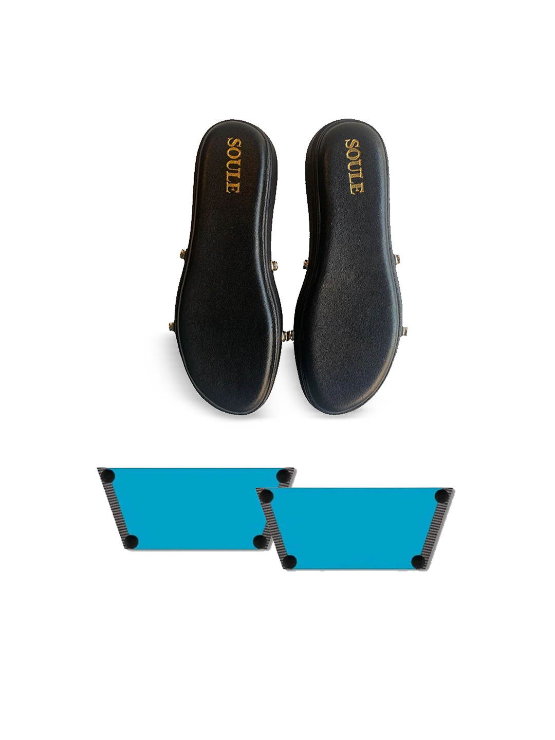 Soule Footwear Women Wedge Heels-1-Sole & 1-Strap