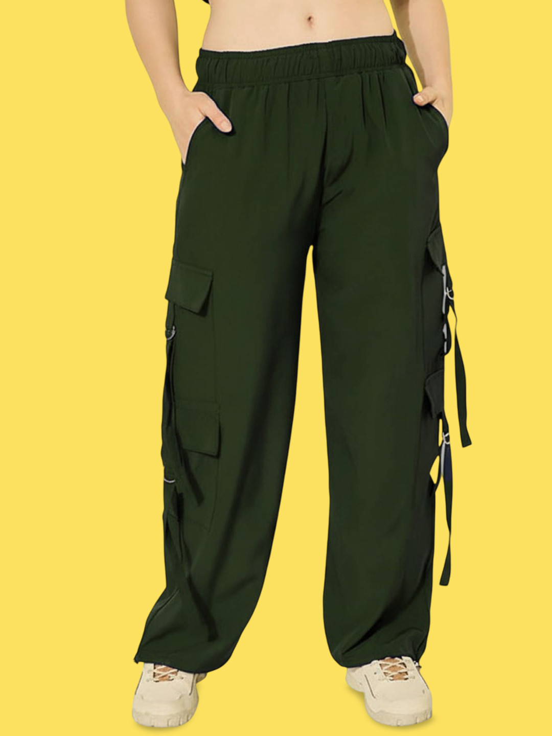 ORIEX THE ORIGINAL FASHION Women Smart Loose Fit High-Rise Cargos