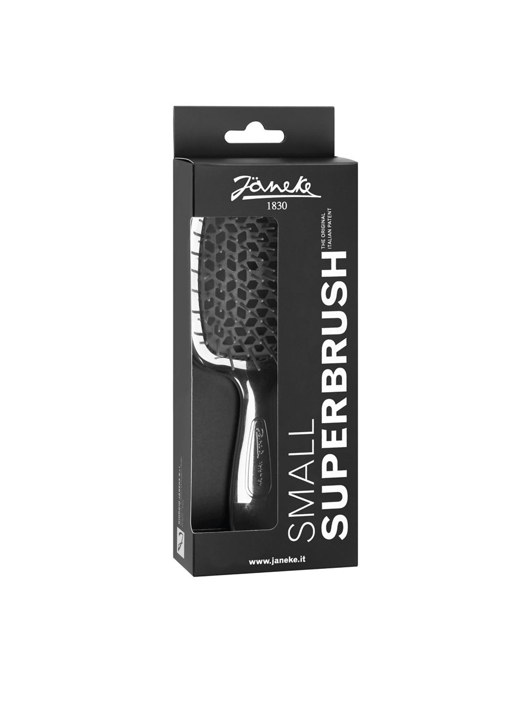 Janeke Chromium Small Super Brush