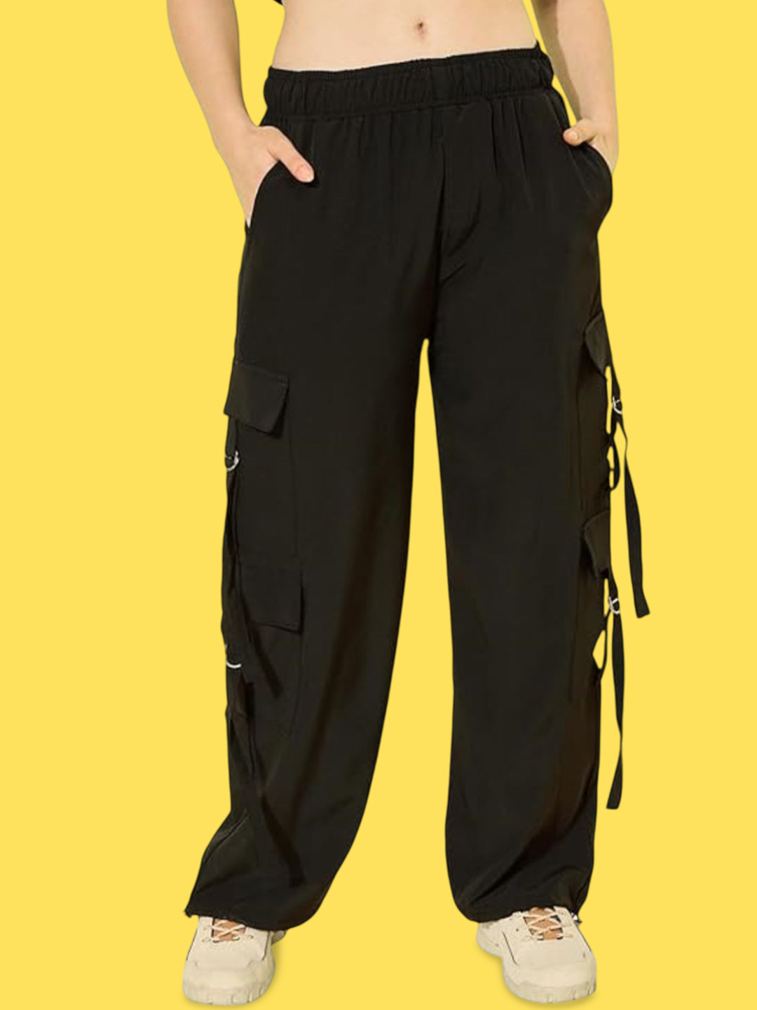 ORIEX THE ORIGINAL FASHION Women Smart Loose Fit High-Rise Easy Wash Cargos