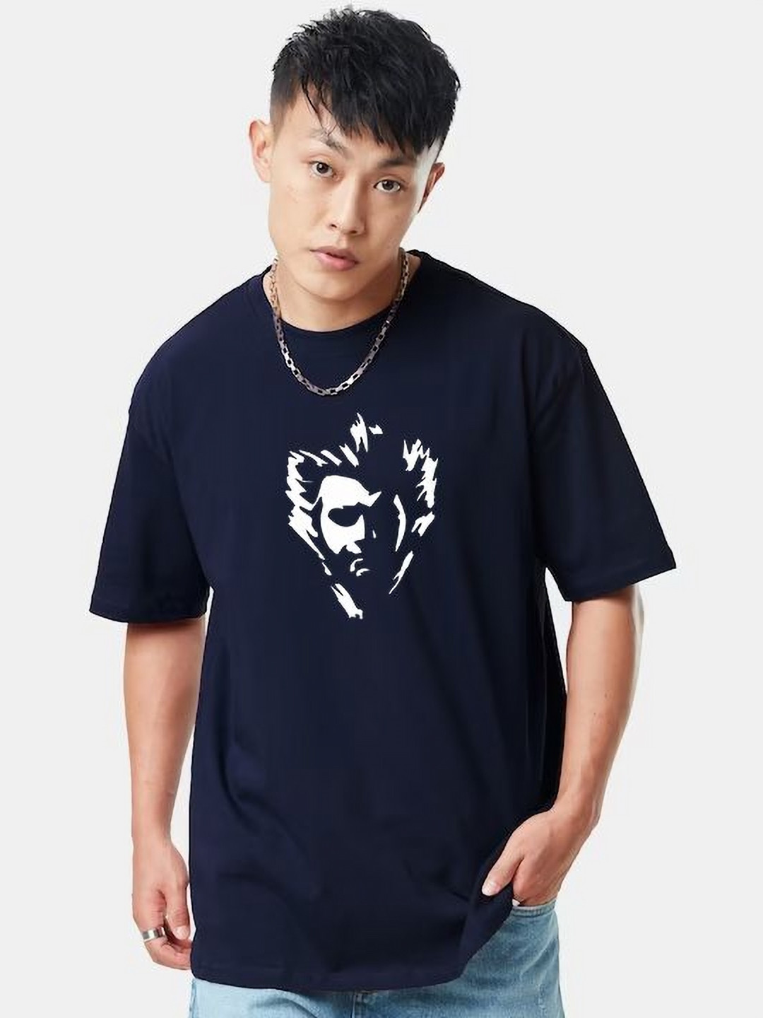 Organic Chics Wolverine Printed Pure Cotton Oversized Anti Odour T-shirt