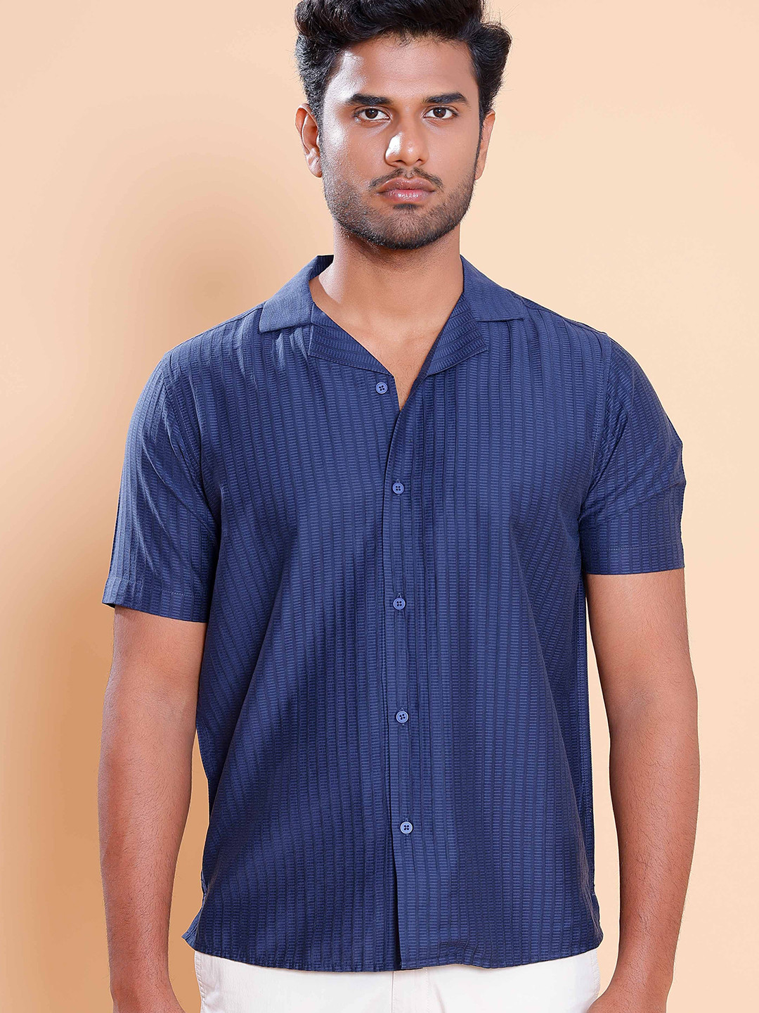 Native Bull Men Classic Casual Shirt