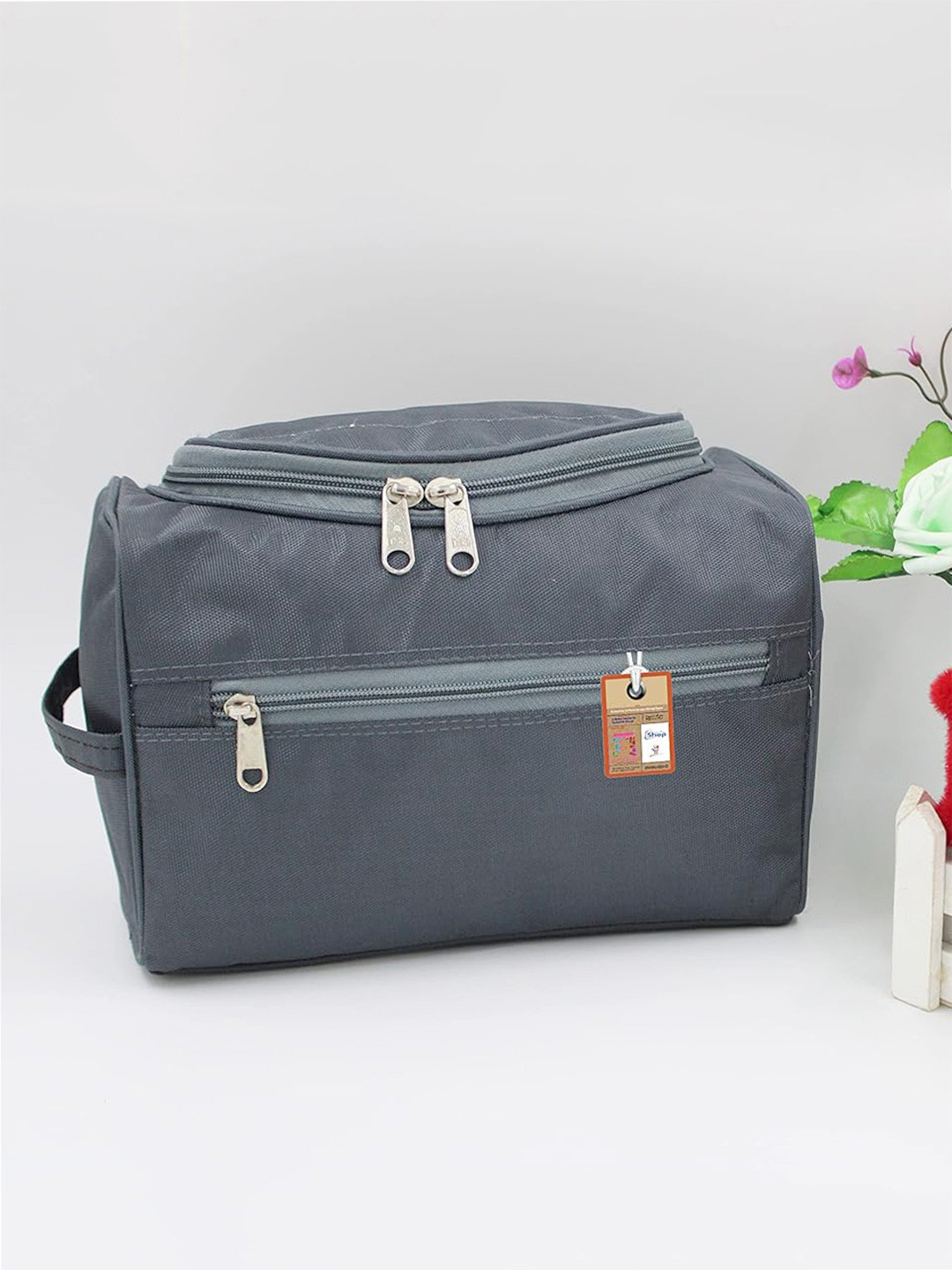 atorakushon Unisex Grey Makeup Jewellery Organisers