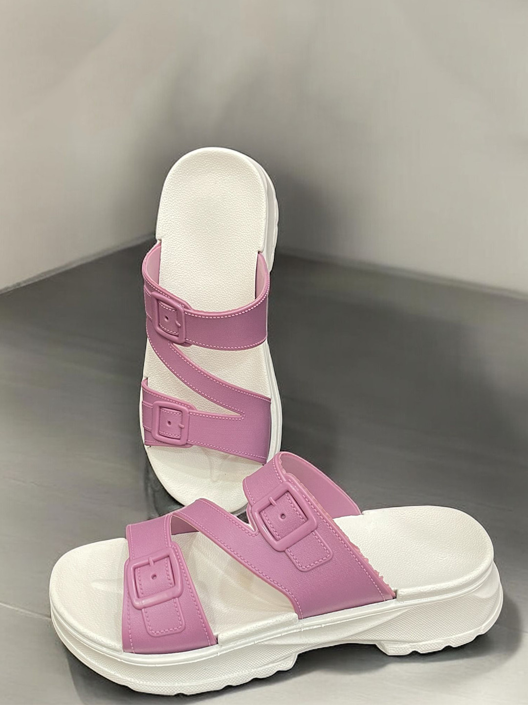 Deals4you Girls Colourblocked Sliders