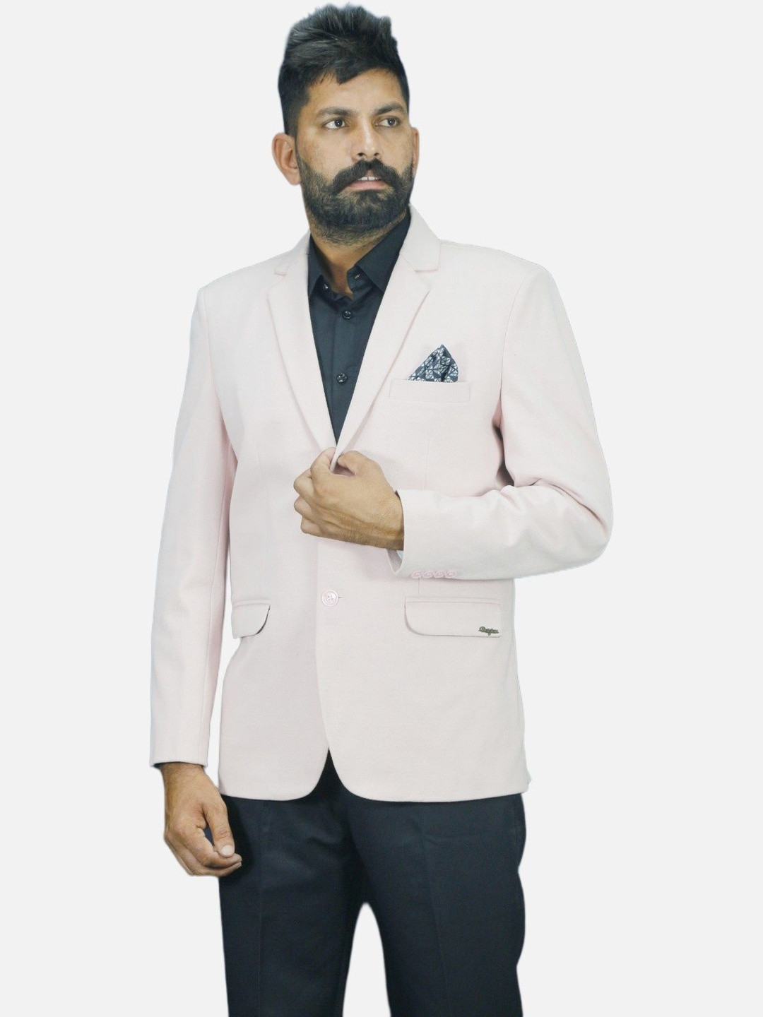 GARGIAN Master Cut Men Pink Wool Jackets