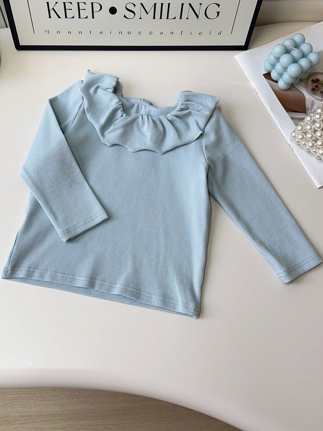 StyleCast x Revolte Girls Ribbed Cowl Neck Top