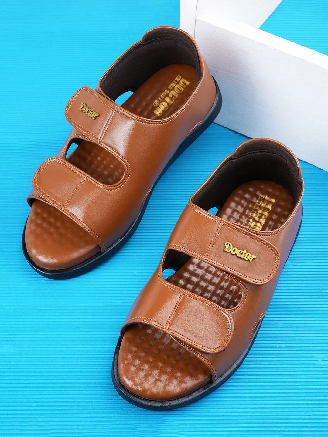 DOCTOR EXTRA SOFT Men Velcro Comfort Sandals