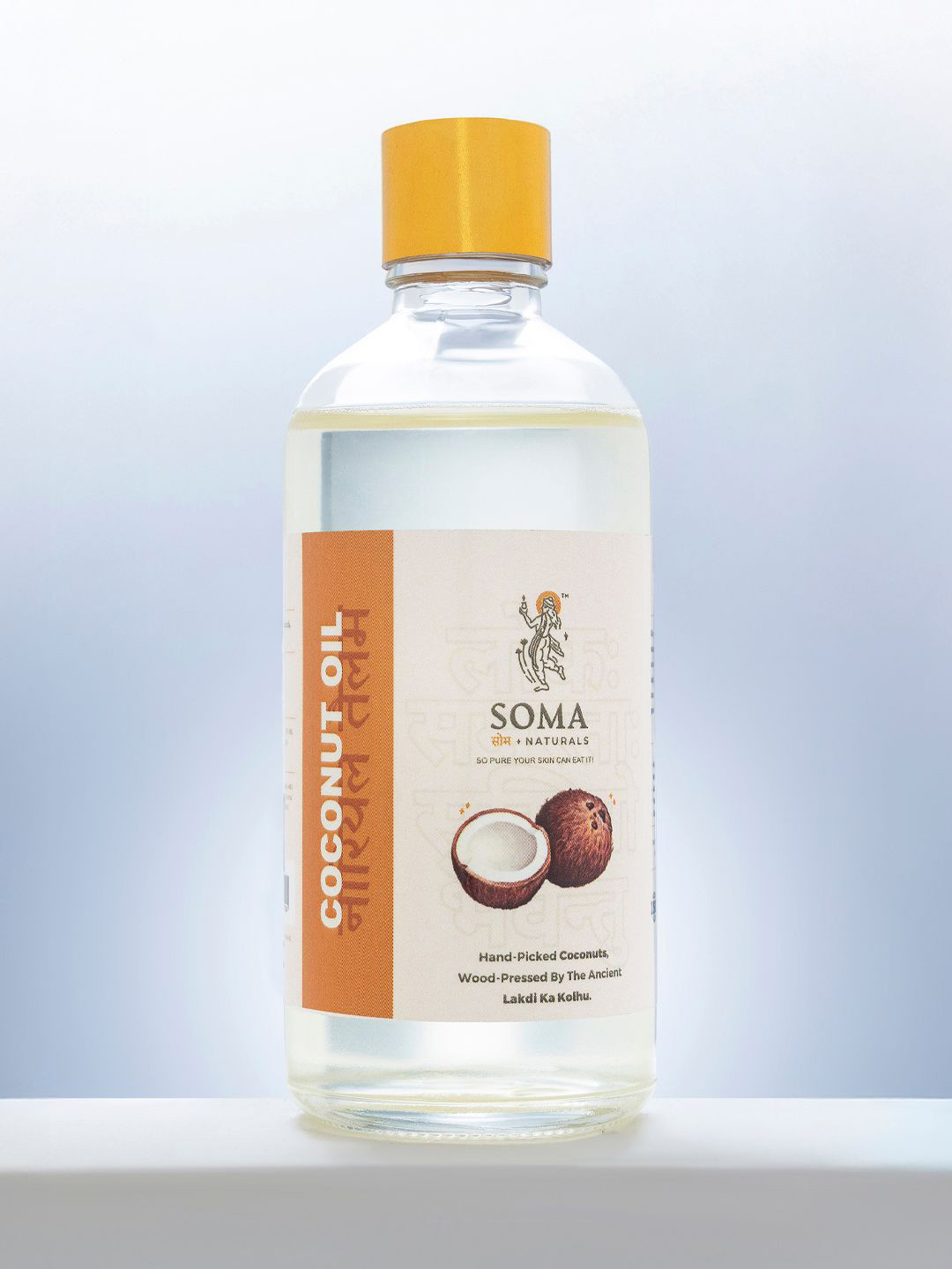SOMA NATURALS Wood Pressed Coconut Oil For Skin & Hair - 100 ml