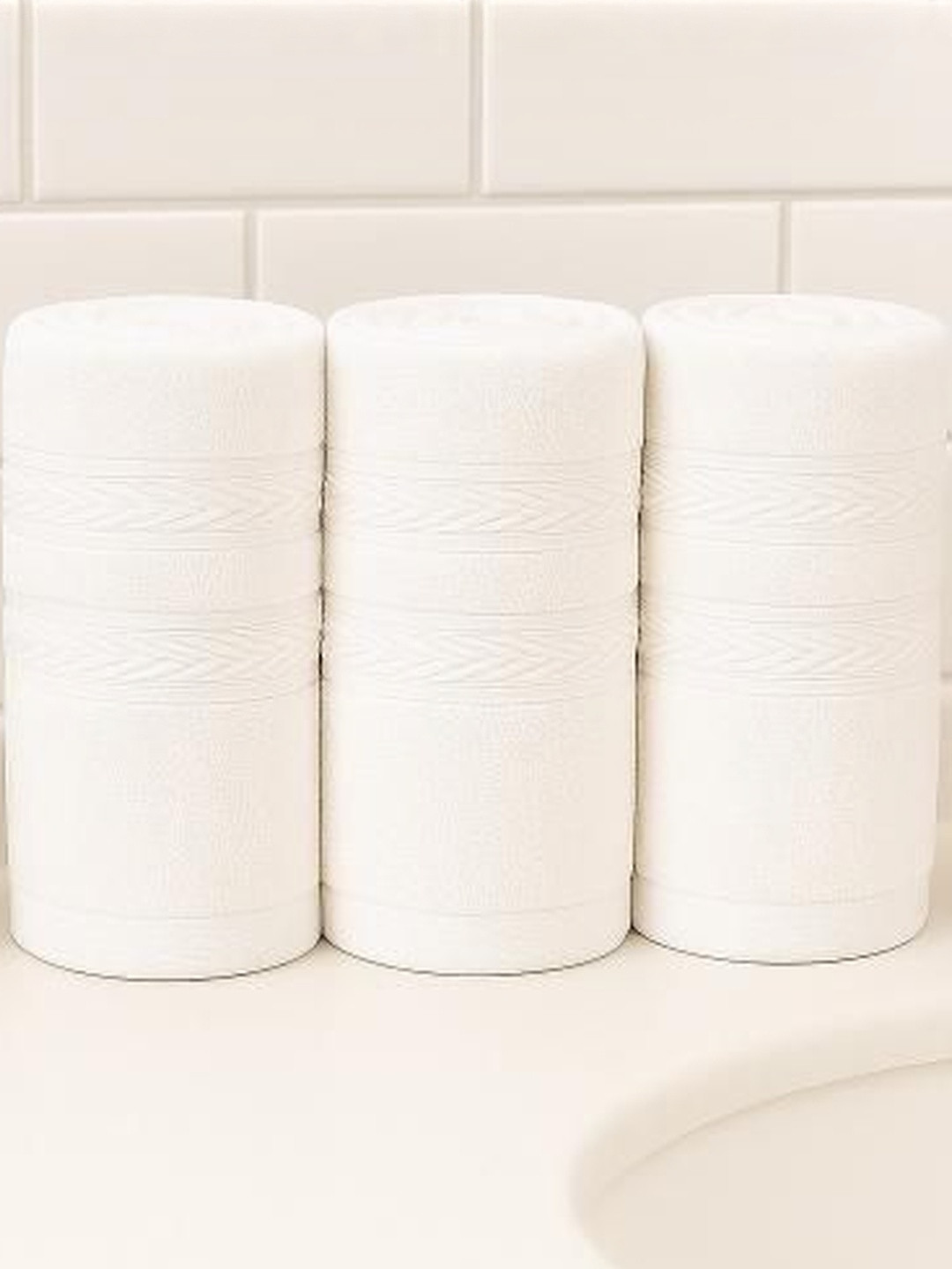 Dollar Pack of 3 Cotton Soft Hand Towels