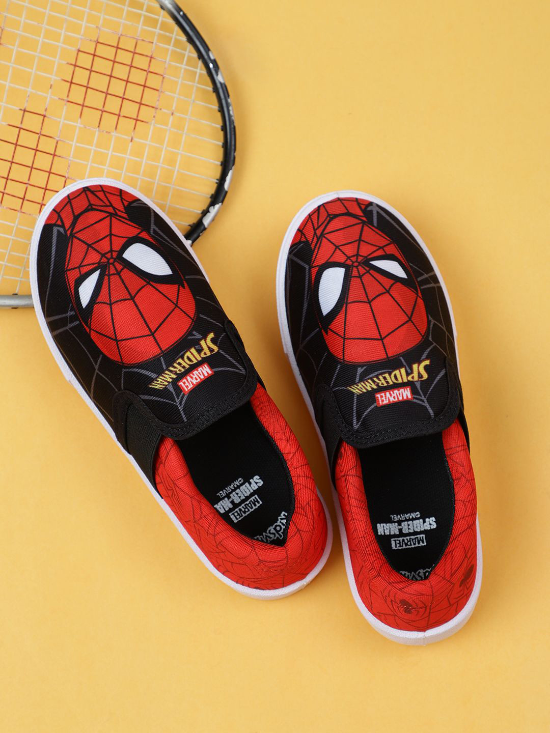 Kids Ville Boys Spiderman Printed Casual Shoes