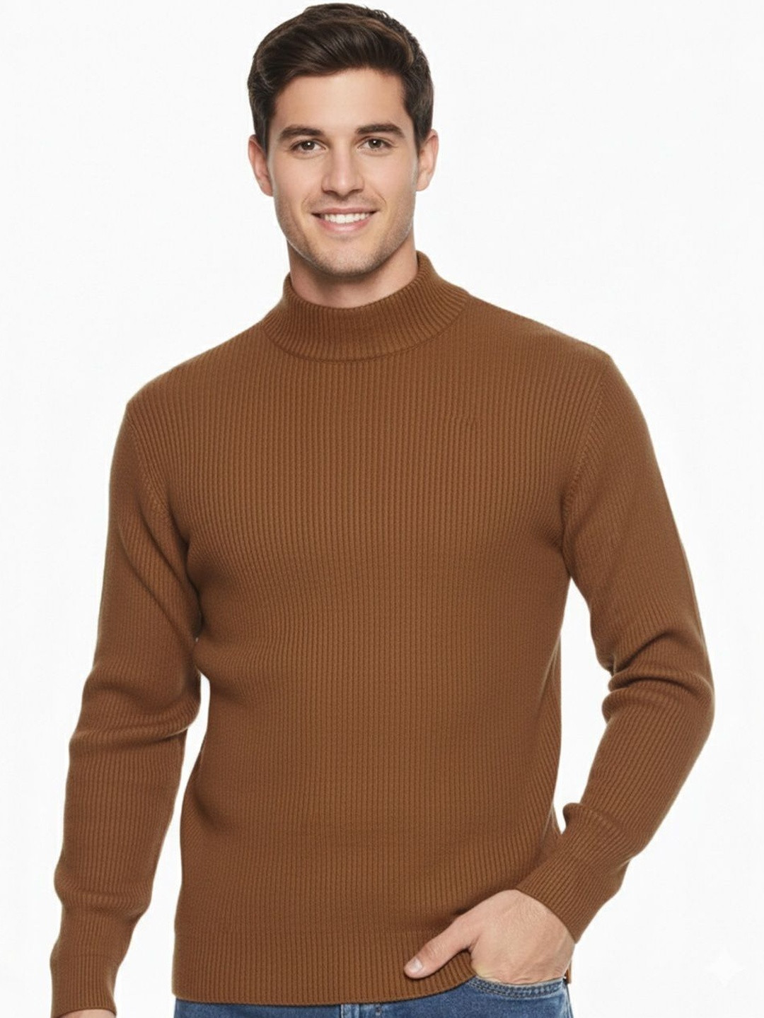 Moda Rapido Turtle Neck Slim Fit T-shirt