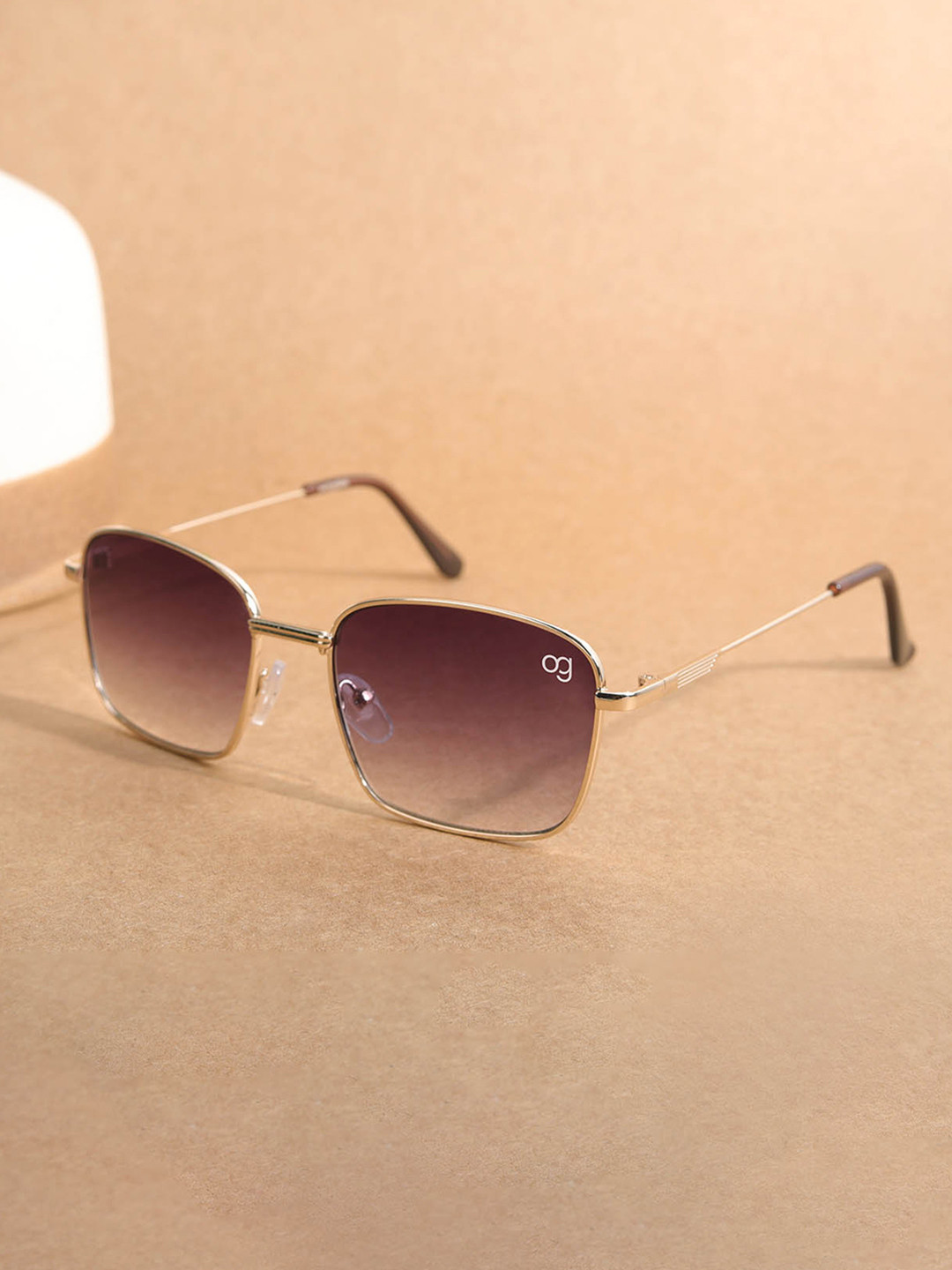 Woggles Unisex Rectangle UV Protected Lens Sunglasses WOJJ-MR-87626C1