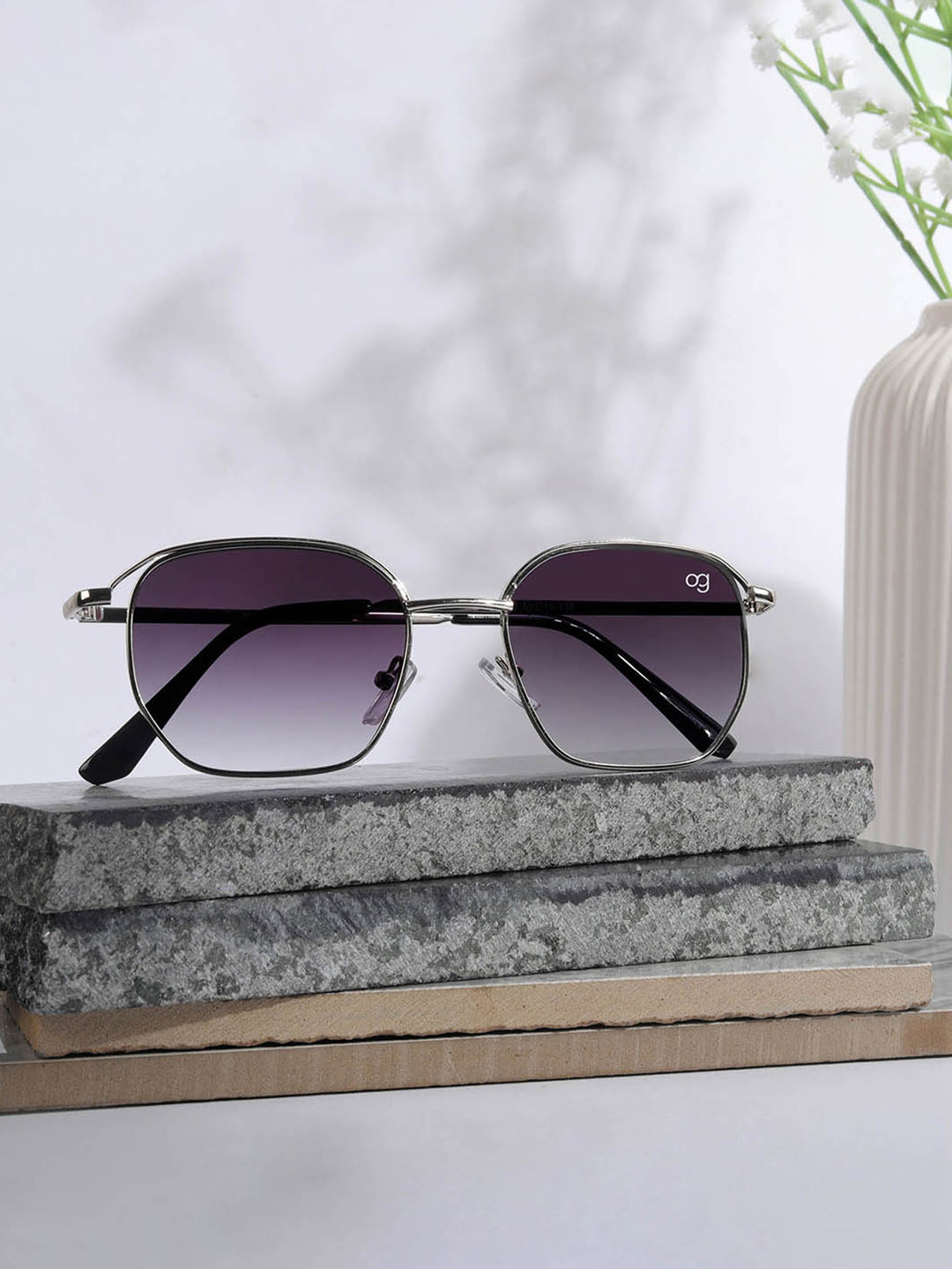 Woggles Unisex Butterfly Sunglasses with UV Protected Lens WOJJ-MR-87623C2