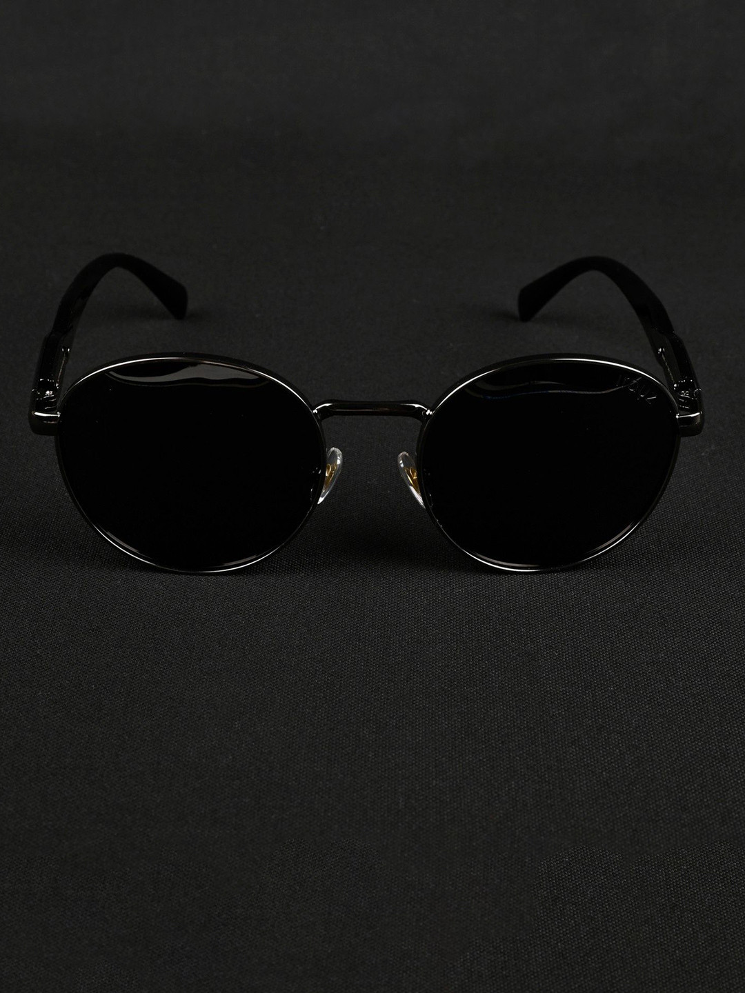 Irayz Unisex Round Sunglasses with Polarised and UV Protected Lens 5303-Steel Grey