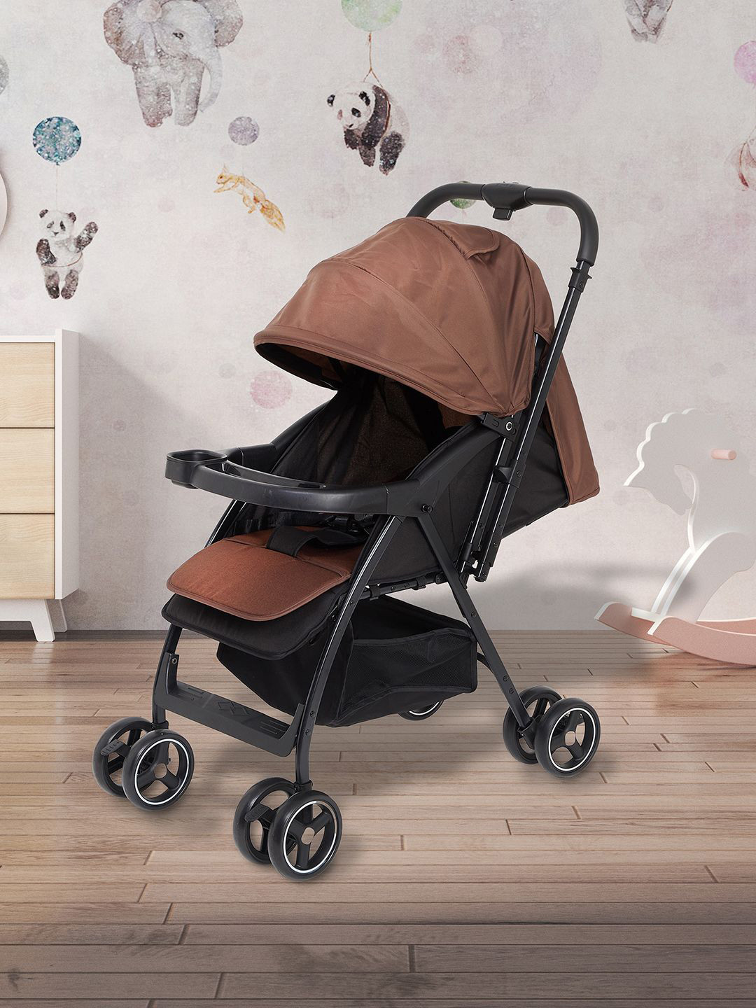 Juniors by Babyshop Kids Nola Baby Stroller 5point Harness With Reversible Handle