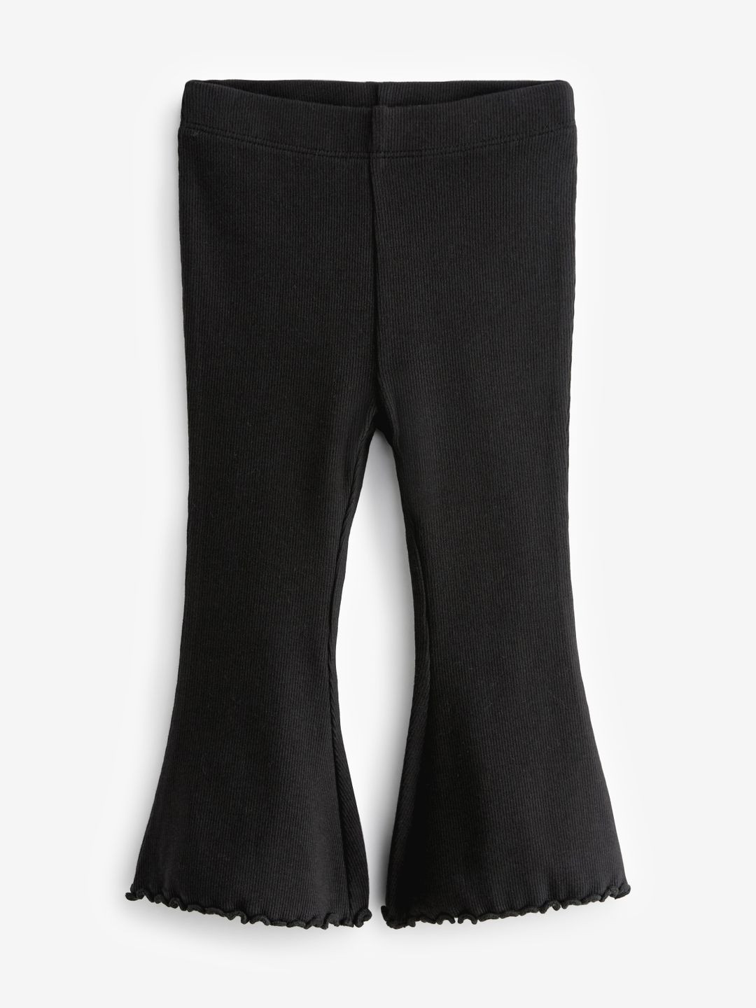 NEXT Girls Ribbed Flared Leggings