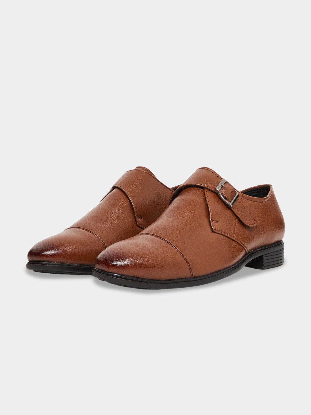 Styli Men Formal Monk Shoes