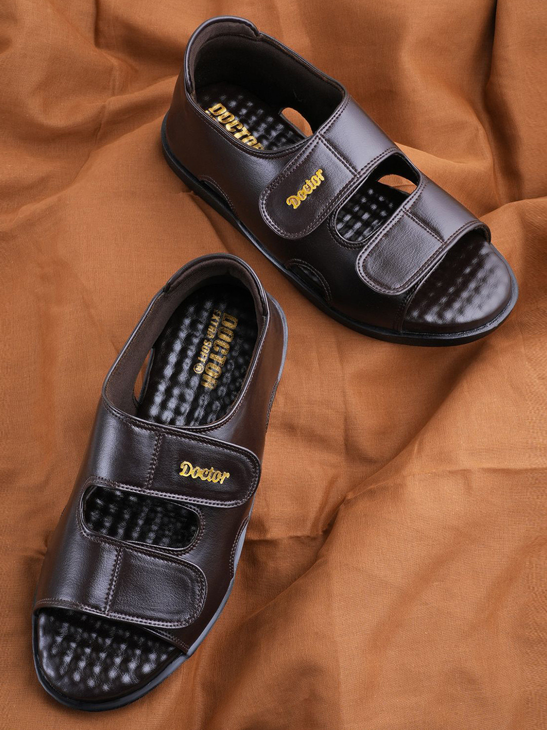 DOCTOR EXTRA SOFT Men Velcro Comfort Sandals