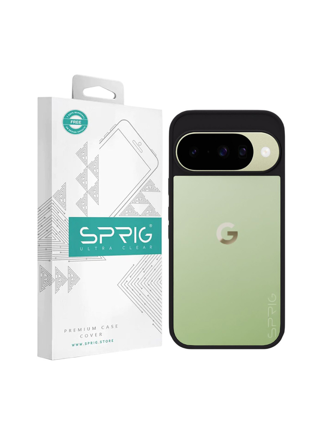 SPRIG Solid Google Pixel 10 Impact Resistant Back Case