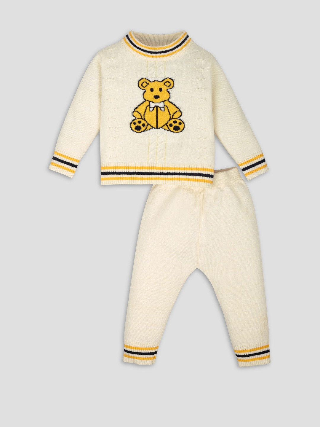 YK Kids Woven Design T-shirt With Pyjamas
